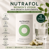 Nutrafol Women’s Vegan Hair Growth Supplements bottle front view