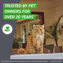 FRONTLINE Plus cat flea treatment packaging front view
