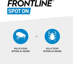 FRONTLINE Spot On Flea & Tick Treatment for Medium Dogs (10-20kg) – 6 Pipettes