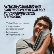 Men’s hair wellness supplement pack