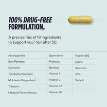 Clinically tested men’s hair wellness supplement