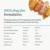 Daily hair wellness capsules for women